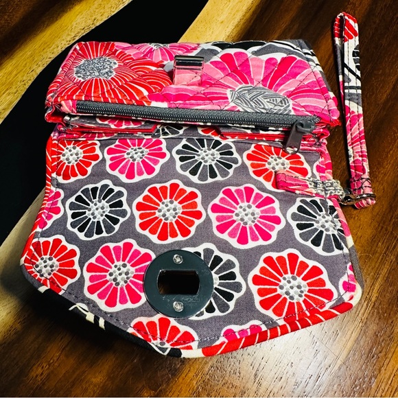 Vera Bradley Folding Wallet/Wristlet - Modern Floral Print - Picture 5 of 6